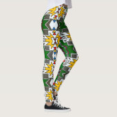 Leggings Afrique Géométrique Impression Haute Taille Entraî (Droite)