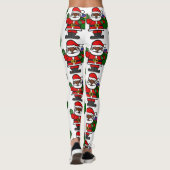Leggings afrique noir santa claus xmas (Dos)