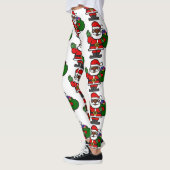 Leggings afrique noir santa claus xmas (Gauche)