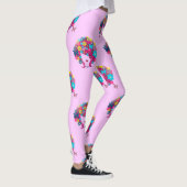 Leggings afro à fleurs boho (Droite)