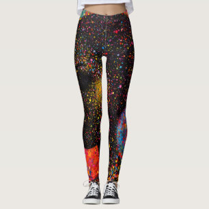 Leggings Afro Nebula Whisper – Célébration de l'Histoire No