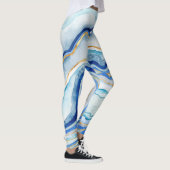 Leggings Agate de cobalt II (Droite)