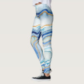 Leggings Agate de cobalt II (Gauche)