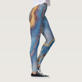Leggings Agate en dentelle bleue (Droite)
