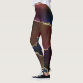 Leggings Agate foncé intense | Moody Rainbow Jewel Tone (Gauche)