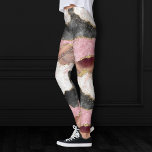 Leggings Agate Luxueux Elégant Faux Metallic Rose Or<br><div class="desc">Aquarelle foncée et sophistiquée en pierre marbrée d'agate dans un ton de bijou maussade profonde avec fausse feuille métallique et veines de parties scintillant dans une palette riche et spectaculaire. Ce magnifique dégradé féminin peint à la main ajoute une parfaite pop de couleur. De la collection "Modern Watercolor Marbles", ce...</div>
