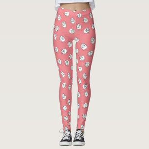 Leggings Agneau rose