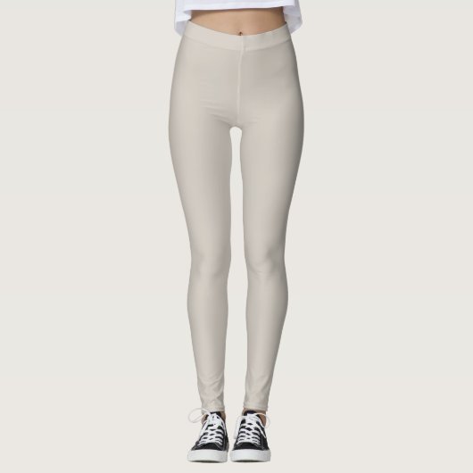 Leggings Agreeable Gray Solid Color (Devant)
