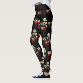 Leggings Aidez-moi avec la main Zombie