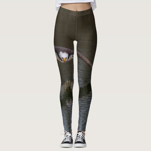 Leggings Aigle de Bald en vol (Devant)