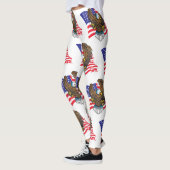 Leggings Aigle et drapeau (Gauche)