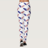 Leggings Aigle patriotique américain Thunder_Cove (Dos)