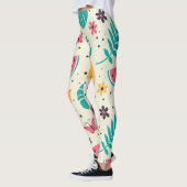 Leggings Aiguille de pastèque de fruits tropicaux motif (Gauche)