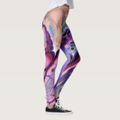 Leggings - Ailes de papillon Abstrait (Droite)