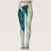 Leggings Ailes de papillon insecte (Devant)