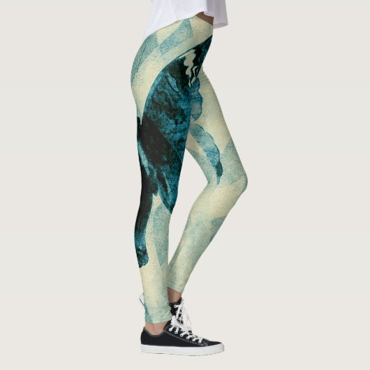 Leggings Ailes de papillon insecte (Droite)