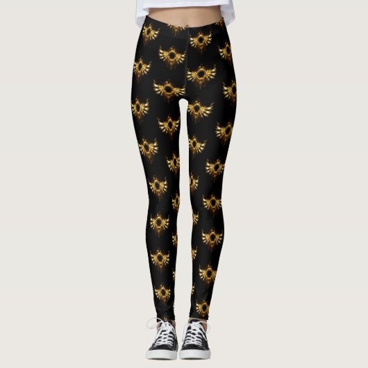 Leggings Ailes de Steampunk (Devant)