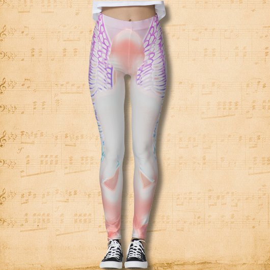 Leggings Ailes du bien-être : Espace de guérison d'inspirat