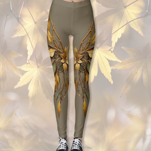 Leggings Ailes et Feuille