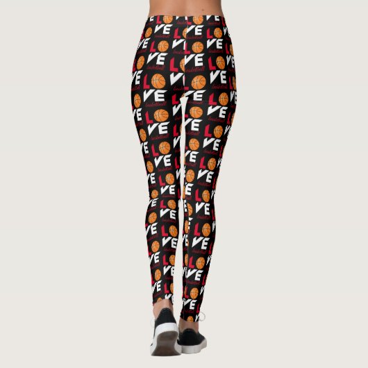 Leggings Aimer le basket-ball (Dos)