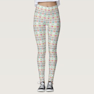 Leggings Aimer Machine à coudre gris