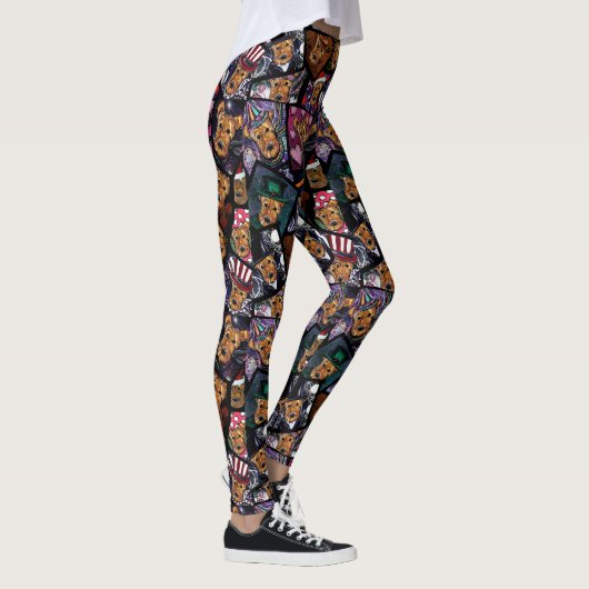 LEGGINGS AIRDALE TERRIER (Droite)