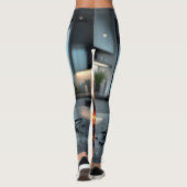 Leggings Aire de jeu du diable - 2 (Dos)