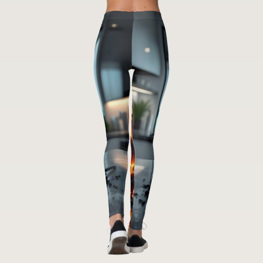 Leggings Aire de jeu du diable - 2 (Dos)