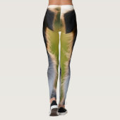 Leggings Ajouter une Personnaliser photo pour animaux domes (Dos)