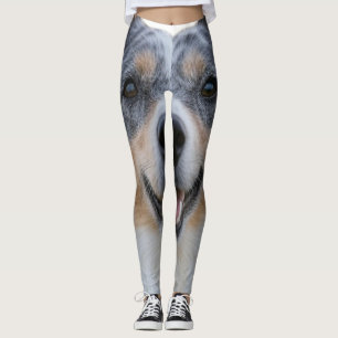 Leggings Ajouter une Personnaliser photo pour animaux domes