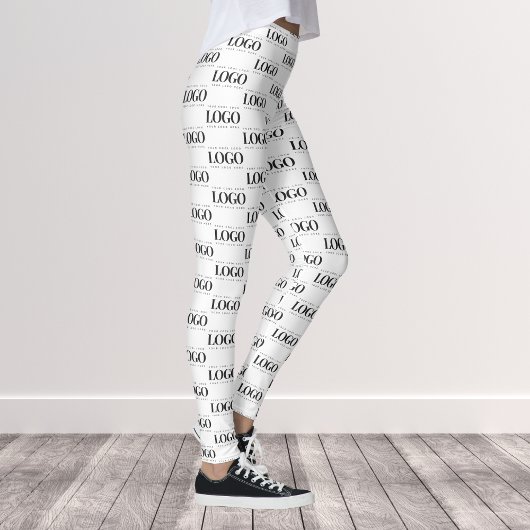 Leggings Ajouter votre Motif de logo commercial Rectangle R