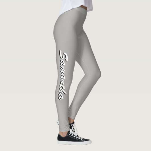 Leggings Ajouter votre nom ou votre texte (Droite)