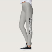 Leggings Ajouter votre nom ou votre texte (Gauche)