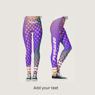 Leggings Ajouter votre texte l Performances sportives moder