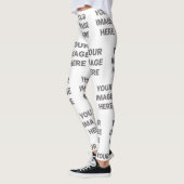 Leggings Ajoutez Votre Propre Conception De Photo (Gauche)