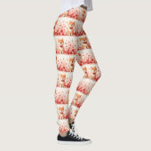 Leggings Akita avec Rose - Saint Valentin (Droite)
