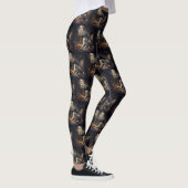 Leggings Akita Citrouilles Halloween effroi (Droite)