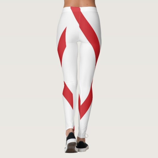 Leggings Alabama et drapeau (Dos)