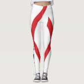 Leggings Alabama et drapeau (Devant)