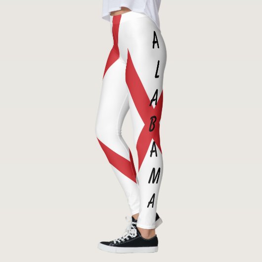 Leggings Alabama et drapeau (Gauche)
