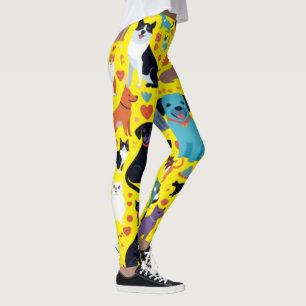 Leggings AlbedoBase XL - Collage d'animaux de compagnie jou