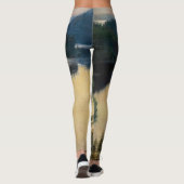 Leggings Albert Edelfeel - Kaukola Ridge au coucher du sole (Dos)