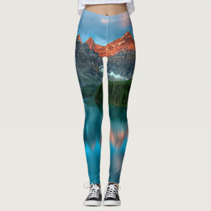 Leggings Alberta Canada Lake Louise Summer Adventure