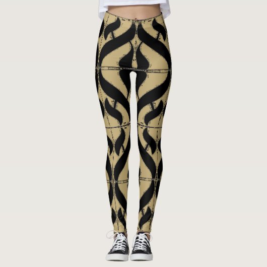 Leggings Aleph Symbol Reflection (Devant)