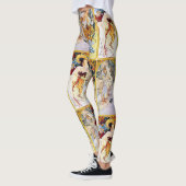 Leggings Alfons Mucha 1895 les quatre saisons (Gauche)