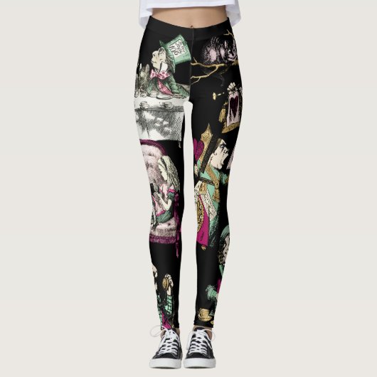 Leggings Alice au pays des merveilles (Devant)