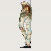 Leggings Alice au pays des merveilles Cheshire Cat Mad (Gauche)