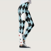Leggings Alice au pays des merveilles M. Rabbit Mint Blue (Droite)