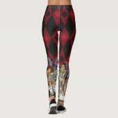 Leggings Alice au pays des merveilles Mad Cheshire Chat (Dos)