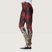 Leggings Alice au pays des merveilles Mad Cheshire Chat (Gauche)